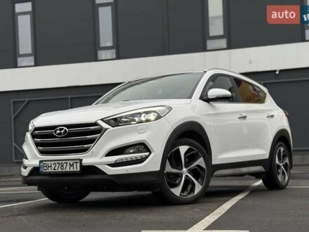 Білий Хендай Туксон, об'ємом двигуна 2 л та пробігом 82 тис. км за 19000 $, фото 1 на Automoto.ua