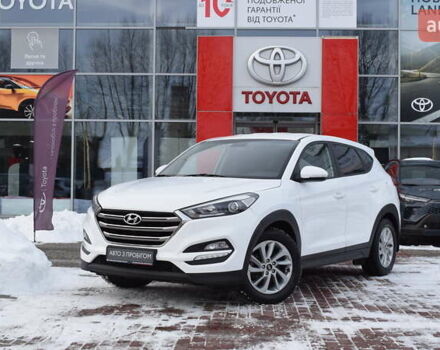 Білий Хендай Туксон, об'ємом двигуна 2 л та пробігом 98 тис. км за 15800 $, фото 1 на Automoto.ua