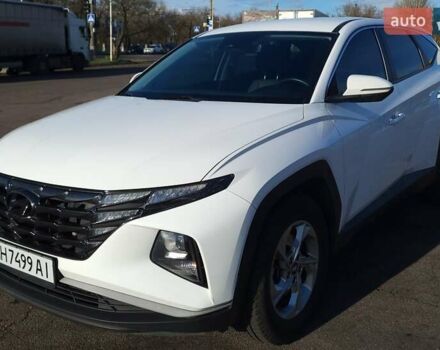 Белый Хендай Туксон, объемом двигателя 2 л и пробегом 108 тыс. км за 27999 $, фото 1 на Automoto.ua