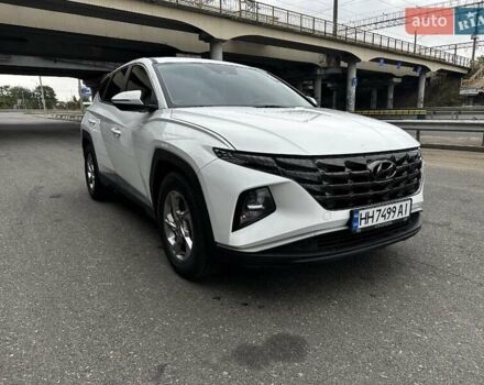 Білий Хендай Туксон, об'ємом двигуна 2 л та пробігом 107 тис. км за 29500 $, фото 1 на Automoto.ua
