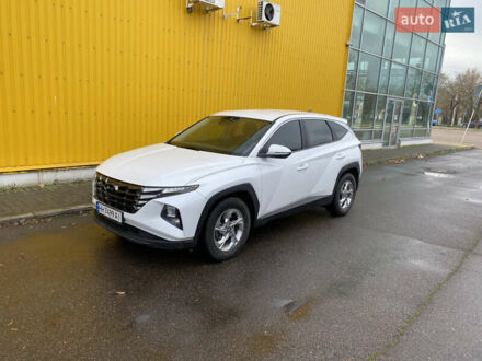 Білий Хендай Туксон, об'ємом двигуна 2 л та пробігом 110 тис. км за 25999 $, фото 1 на Automoto.ua