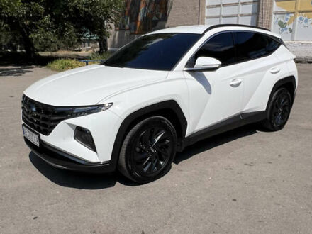 Хендай Туксон 2022 в Запорожье на Automoto.ua Белый Хендай Туксон, объемом двигателя 2 л и пробегом 43 тыс. км за 26500 $, фото 1 на Automoto.ua