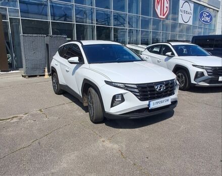 Белый Хендай Туксон, объемом двигателя 2 л и пробегом 84 тыс. км за 23500 $, фото 1 на Automoto.ua