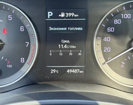 Бежевый Хендай Туксон, объемом двигателя 2 л и пробегом 49 тыс. км за 23500 $, фото 13 на Automoto.ua
