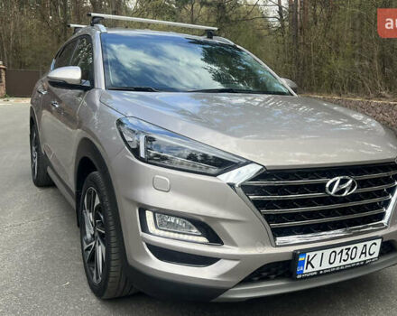 Бежевый Хендай Туксон, объемом двигателя 2 л и пробегом 98 тыс. км за 26700 $, фото 4 на Automoto.ua