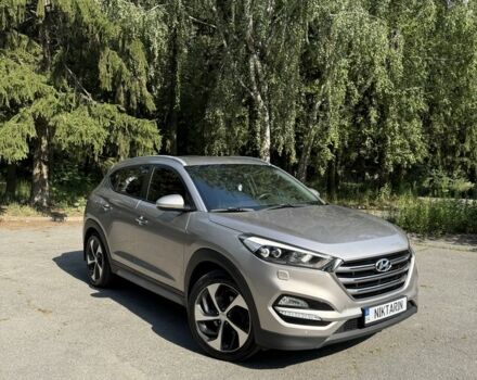 Бежевый Хендай Туксон, объемом двигателя 2 л и пробегом 89 тыс. км за 17999 $, фото 1 на Automoto.ua