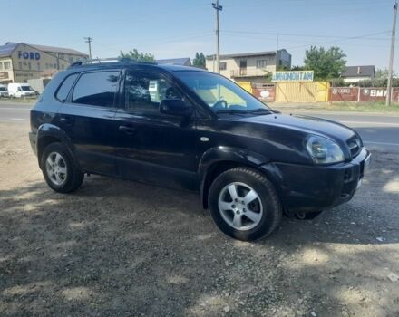 Черный Хендай Туксон, объемом двигателя 2 л и пробегом 500 тыс. км за 6500 $, фото 2 на Automoto.ua