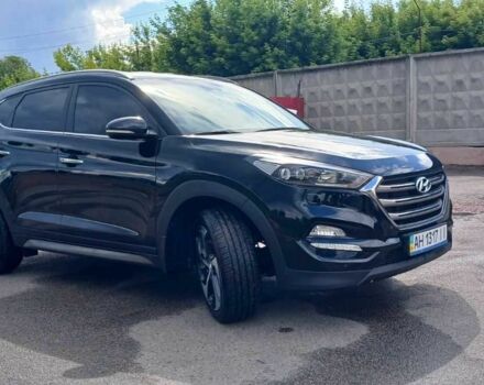 Черный Хендай Туксон, объемом двигателя 2 л и пробегом 3 тыс. км за 39000 $, фото 2 на Automoto.ua
