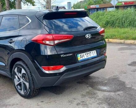 Черный Хендай Туксон, объемом двигателя 2 л и пробегом 3 тыс. км за 39000 $, фото 1 на Automoto.ua
