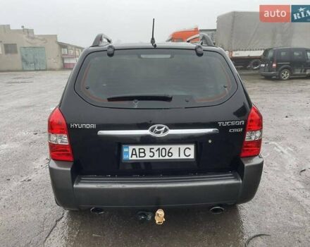 Черный Хендай Туксон, объемом двигателя 1.99 л и пробегом 204 тыс. км за 6100 $, фото 20 на Automoto.ua