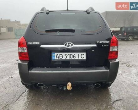 Черный Хендай Туксон, объемом двигателя 1.99 л и пробегом 204 тыс. км за 6100 $, фото 16 на Automoto.ua