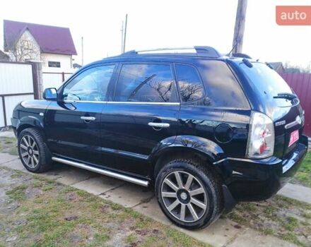 Черный Хендай Туксон, объемом двигателя 2 л и пробегом 208 тыс. км за 6950 $, фото 37 на Automoto.ua