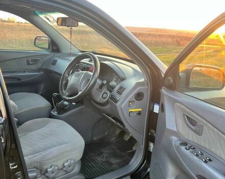 Черный Хендай Туксон, объемом двигателя 2 л и пробегом 137 тыс. км за 4300 $, фото 3 на Automoto.ua