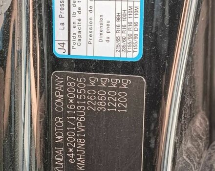 Черный Хендай Туксон, объемом двигателя 2 л и пробегом 240 тыс. км за 5000 $, фото 14 на Automoto.ua