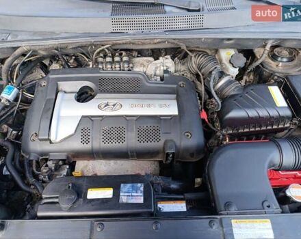 Черный Хендай Туксон, объемом двигателя 1.98 л и пробегом 285 тыс. км за 5600 $, фото 2 на Automoto.ua