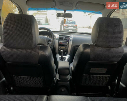 Черный Хендай Туксон, объемом двигателя 2 л и пробегом 219 тыс. км за 8400 $, фото 12 на Automoto.ua