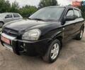 Черный Хендай Туксон, объемом двигателя 2 л и пробегом 216 тыс. км за 7600 $, фото 1 на Automoto.ua