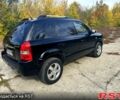 Черный Хендай Туксон, объемом двигателя 2 л и пробегом 250 тыс. км за 7500 $, фото 6 на Automoto.ua