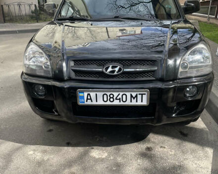 Хендай Туксон 2006 в Вышгороде на Automoto.ua Черный Хендай Туксон, объемом двигателя 1.99 л и пробегом 245 тыс. км за 7300 $, фото 1 на Automoto.ua