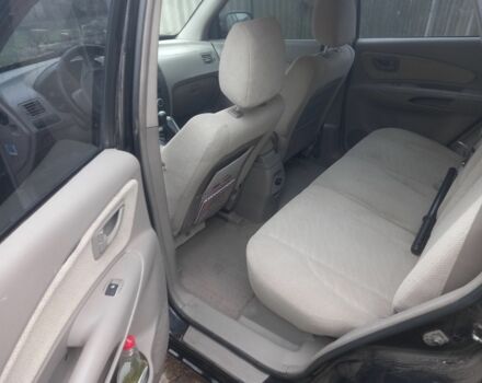 Черный Хендай Туксон, объемом двигателя 2 л и пробегом 395 тыс. км за 4500 $, фото 7 на Automoto.ua