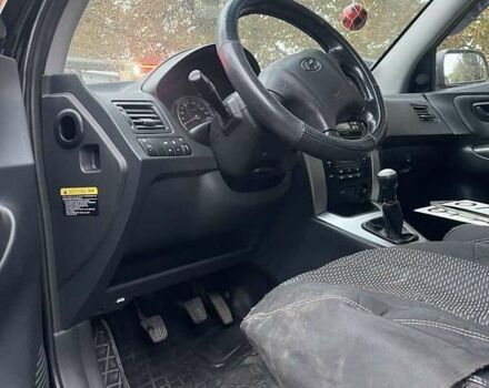 Черный Хендай Туксон, объемом двигателя 2 л и пробегом 151 тыс. км за 3500 $, фото 13 на Automoto.ua