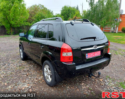 Чорний Хендай Туксон, об'ємом двигуна 2 л та пробігом 130 тис. км за 7200 $, фото 6 на Automoto.ua