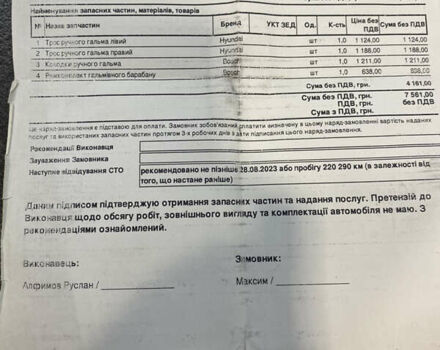 Черный Хендай Туксон, объемом двигателя 2 л и пробегом 238 тыс. км за 9500 $, фото 23 на Automoto.ua