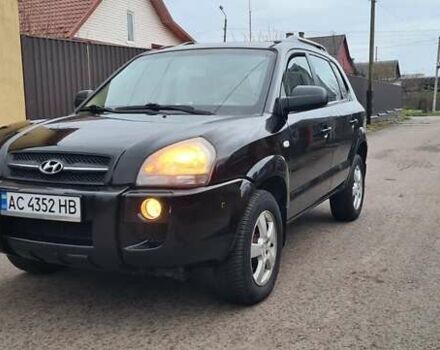 Черный Хендай Туксон, объемом двигателя 1.98 л и пробегом 277 тыс. км за 5350 $, фото 16 на Automoto.ua