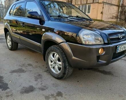 Черный Хендай Туксон, объемом двигателя 1.98 л и пробегом 256 тыс. км за 8000 $, фото 17 на Automoto.ua