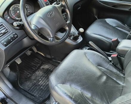 Черный Хендай Туксон, объемом двигателя 2 л и пробегом 206 тыс. км за 7500 $, фото 8 на Automoto.ua