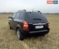 Черный Хендай Туксон, объемом двигателя 1.98 л и пробегом 216 тыс. км за 7500 $, фото 7 на Automoto.ua