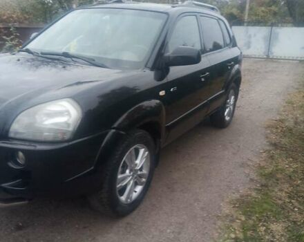 Черный Хендай Туксон, объемом двигателя 2 л и пробегом 231 тыс. км за 8000 $, фото 5 на Automoto.ua