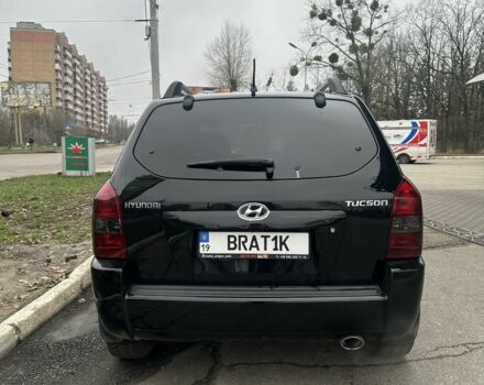 Черный Хендай Туксон, объемом двигателя 2 л и пробегом 174 тыс. км за 8000 $, фото 1 на Automoto.ua