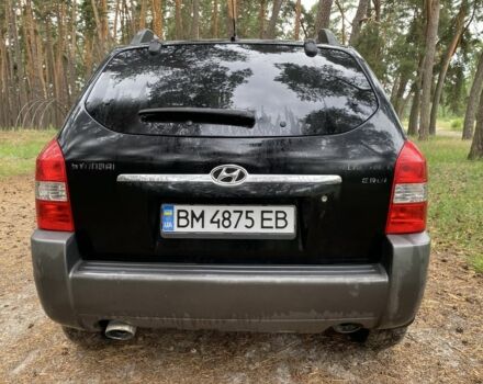 Черный Хендай Туксон, объемом двигателя 2 л и пробегом 227 тыс. км за 6950 $, фото 14 на Automoto.ua