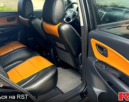 Черный Хендай Туксон, объемом двигателя 2 л и пробегом 192 тыс. км за 7700 $, фото 6 на Automoto.ua