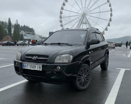 Черный Хендай Туксон, объемом двигателя 2 л и пробегом 277 тыс. км за 7900 $, фото 1 на Automoto.ua
