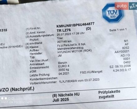 Черный Хендай Туксон, объемом двигателя 2 л и пробегом 237 тыс. км за 7999 $, фото 24 на Automoto.ua