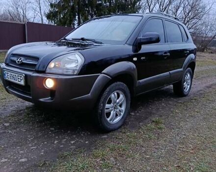 Черный Хендай Туксон, объемом двигателя 1.98 л и пробегом 253 тыс. км за 7600 $, фото 20 на Automoto.ua