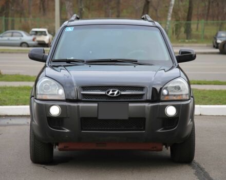 Черный Хендай Туксон, объемом двигателя 2.7 л и пробегом 217 тыс. км за 8600 $, фото 1 на Automoto.ua