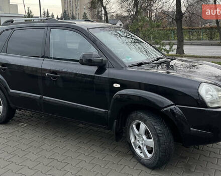 Черный Хендай Туксон, объемом двигателя 2 л и пробегом 242 тыс. км за 6999 $, фото 8 на Automoto.ua