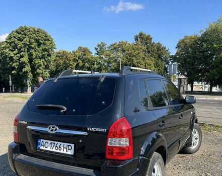 Хендай Туксон 2007 в Нововолынск на Automoto.ua Черный Хендай Туксон, объемом двигателя 2 л и пробегом 186 тыс. км за 7700 $, фото 2 на Automoto.ua