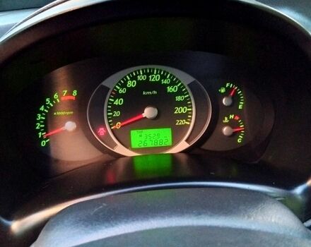 Черный Хендай Туксон, объемом двигателя 2 л и пробегом 270 тыс. км за 7400 $, фото 8 на Automoto.ua