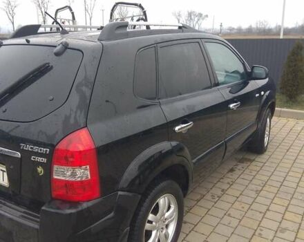 Черный Хендай Туксон, объемом двигателя 2 л и пробегом 277 тыс. км за 7900 $, фото 4 на Automoto.ua