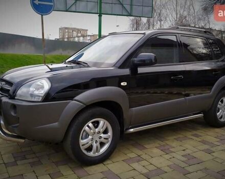 Чорний Хендай Туксон, об'ємом двигуна 2 л та пробігом 229 тис. км за 8600 $, фото 15 на Automoto.ua