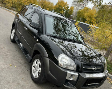 Хендай Туксон 2007 в Каменское - Днепродзержинск на Automoto.ua Черный Хендай Туксон, объемом двигателя 1.98 л и пробегом 162 тыс. км за 7999 $, фото 2 на Automoto.ua