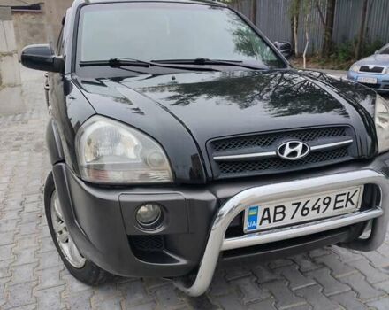 Черный Хендай Туксон, объемом двигателя 2.7 л и пробегом 280 тыс. км за 7200 $, фото 20 на Automoto.ua