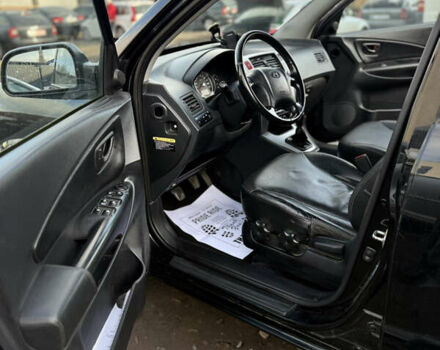 Черный Хендай Туксон, объемом двигателя 1.98 л и пробегом 230 тыс. км за 7750 $, фото 8 на Automoto.ua