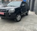 Черный Хендай Туксон, объемом двигателя 2 л и пробегом 179 тыс. км за 8000 $, фото 1 на Automoto.ua