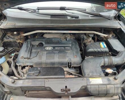 Черный Хендай Туксон, объемом двигателя 2 л и пробегом 280 тыс. км за 6700 $, фото 18 на Automoto.ua