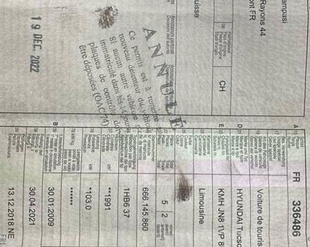 Хендай Туксон 2007 в Львове на Automoto.ua Черный Хендай Туксон, объемом двигателя 2 л и пробегом 237 тыс. км за 9000 $, фото 18 на Automoto.ua
